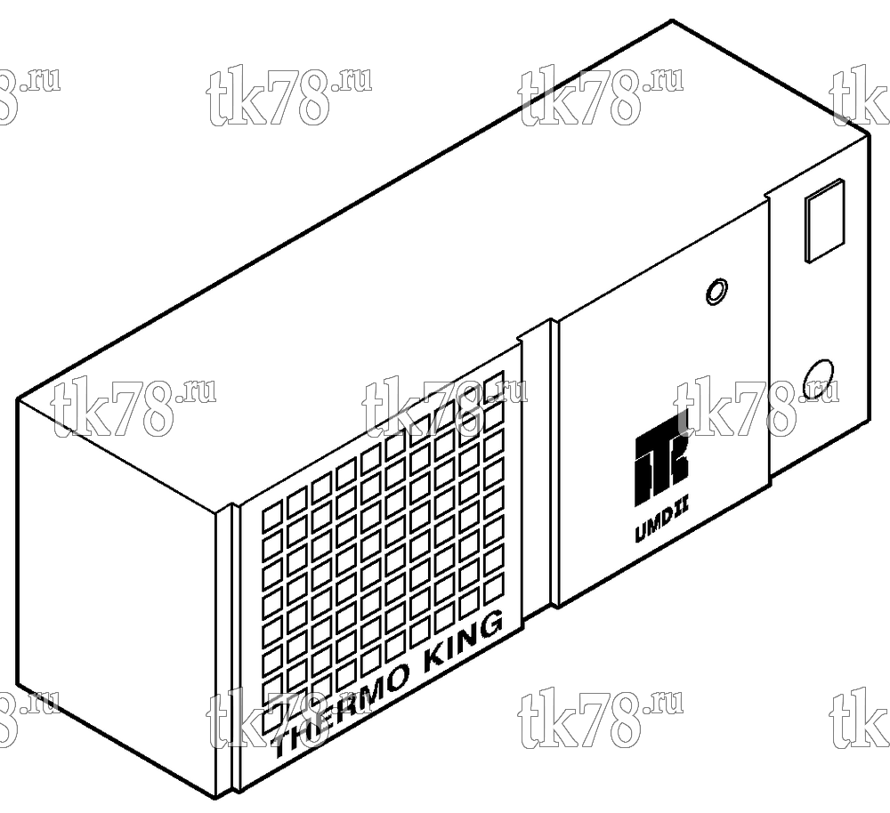 Каталог запчастей для Thermo King UMD-II MAX, SUMD-II MAX w/TK 3.74 Engine UMD-II MAX, SUMD-II MAX w/TK 3.74 ENGINE REFERENCE SHEET