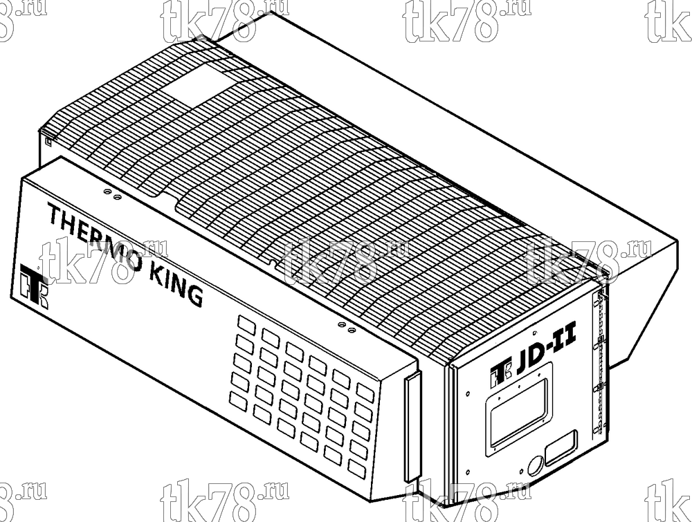 Каталог запчастей для Thermo King JD-II JD-II REFERENCE SHEET