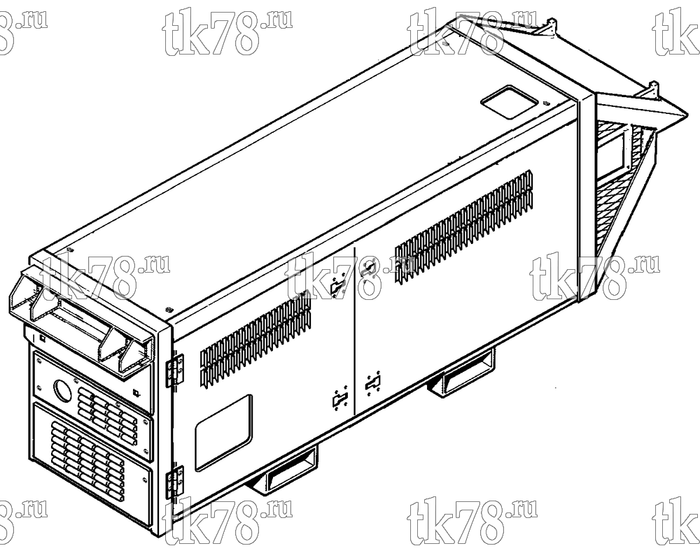 Каталог запчастей для Thermo King CGS M329, M329A, M329B CGS M329, M329A, M329B REFERENCE SHEET
