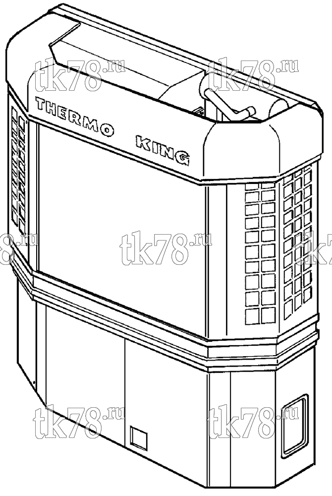 Каталог запчастей для Thermo King  SB-II w/C201 ENGINE REFERENCE SHEET
