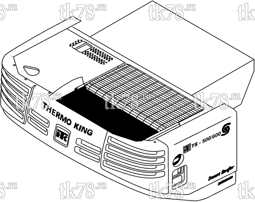 Каталог запчастей для Thermo King  TS-500/600 EMEIA w/TK 3.95 ENGINE REFERENCE SHEET