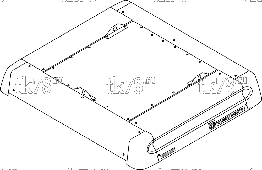 Каталог запчастей для Thermo King  CITI RT VENTILATION REFERENCE SHEET