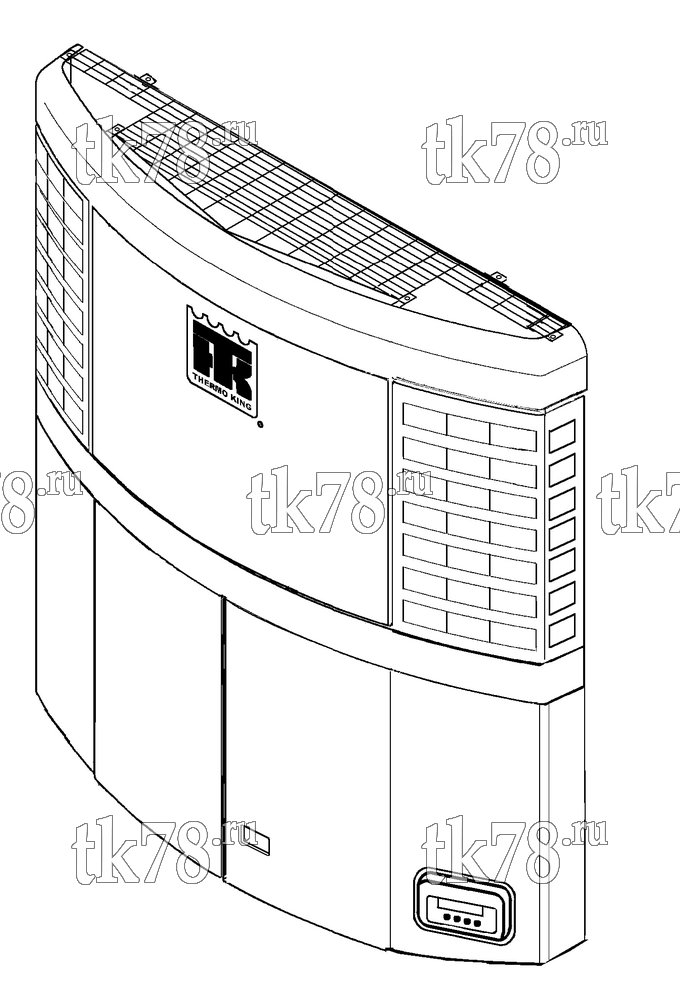 Каталог запчастей для Thermo King  SL-400e SR-2 REFERENCE SHEET