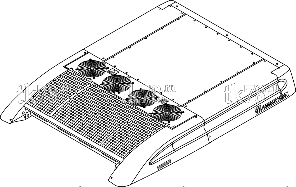 Каталог запчастей для Thermo King CITI-RT Split CITI-RT SPLIT REFERENCE SHEET