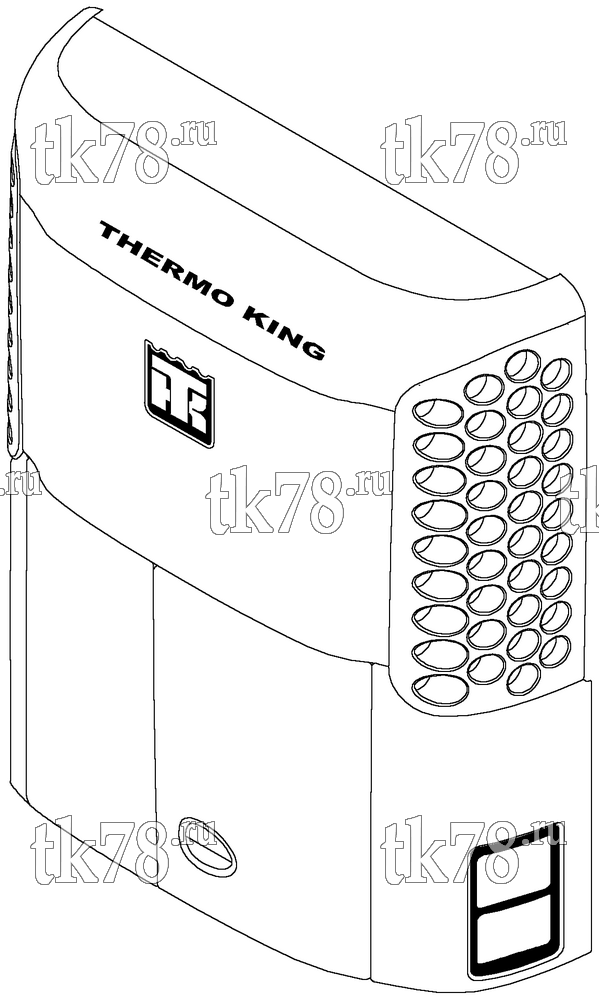Каталог запчастей для Thermo King SPECTRUM DE 30 Tier 1 Plastic Skin SPECTRUM DE 30 REFERENCE SHEET