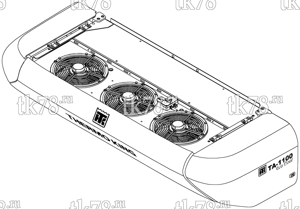 Каталог запчастей для Thermo King TA-1100 & A-1050N TA-1100 & A-1050N REFERENCE SHEET