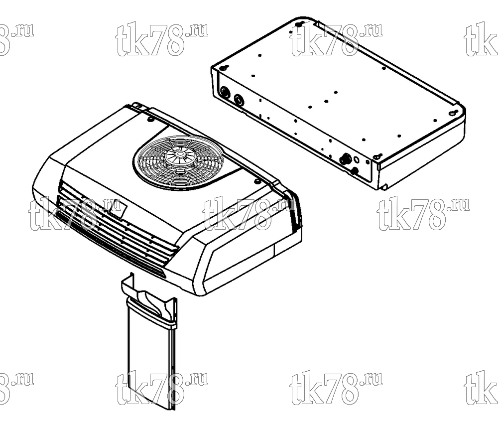 Каталог запчастей для Thermo King  C-100/200/300 SERIES REFERENCE SHEET