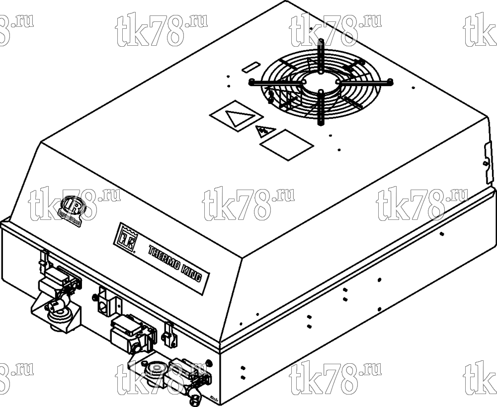 Каталог запчастей для Thermo King  RAC 4 DP, RAC 4 DP3 REFERENCE SHEET