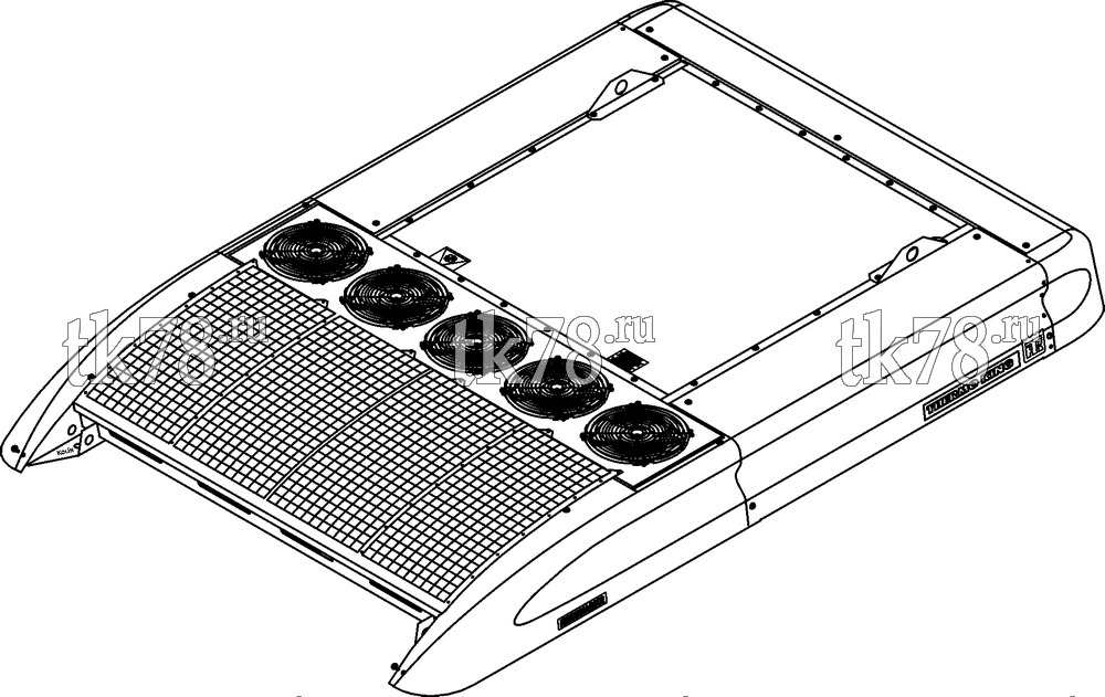 Каталог запчастей для Thermo King CITI-RT N R407c CITI-RT N R407c REFERENCE SHEET