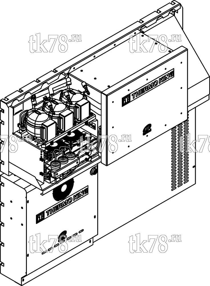 Каталог запчастей для Thermo King  AIR-100 REFERENCE SHEET