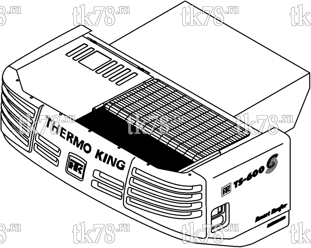 Каталог запчастей для Thermo King TS-600 EMEIA w/TK 376 Engine TS-600 EMEIA w/TK 376 ENGINE REFERENCE SHEET