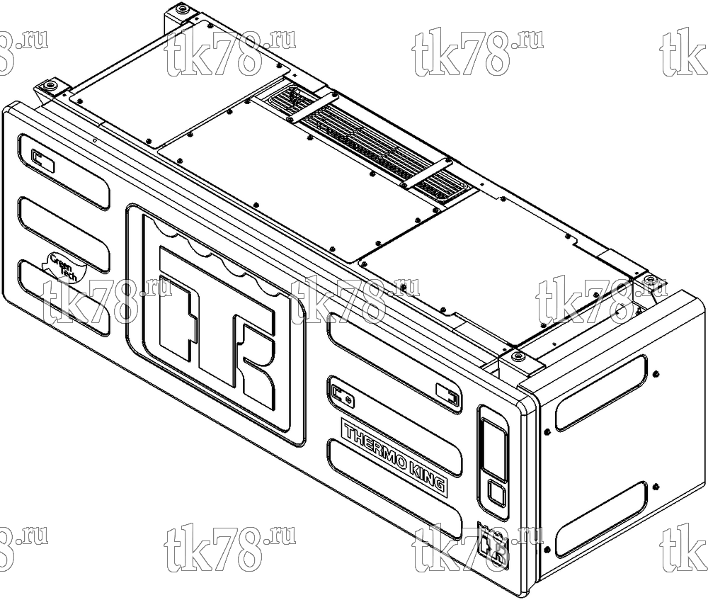 Каталог запчастей для Thermo King  UT-1200X w/TK 3.76 Engine REFERENCE SHEET
