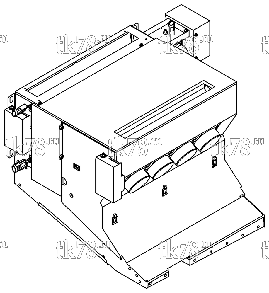 Каталог запчастей для Thermo King  FRONT BOX BARAT L16 REFERENCE SHEET