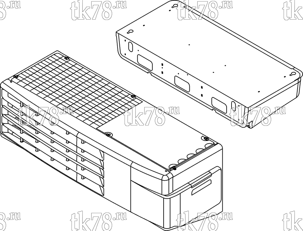 Каталог запчастей для Thermo King V-500 AC 10, 20 DSR V-500 AC 10/20 REFERENCE SHEET