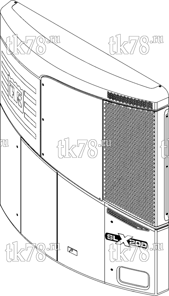 Каталог запчастей для Thermo King SLX 200 SLX 200 REFERENCE SHEET