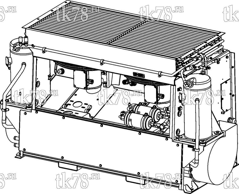 Каталог запчастей для Thermo King TE11-M5 TE11-M5 REFERENCE SHEET