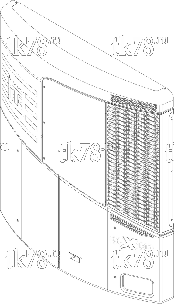 Каталог запчастей для Thermo King SLX 100 Complete SLX 100 REFERENCE SHEET