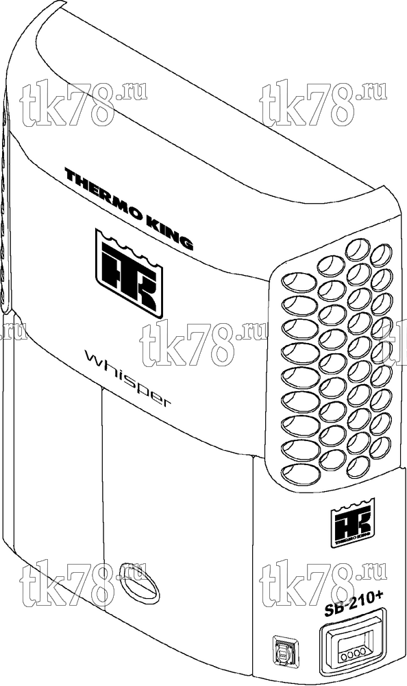 Каталог запчастей для Thermo King  SB-210+ 30 & 50 REFERENCE SHEET
