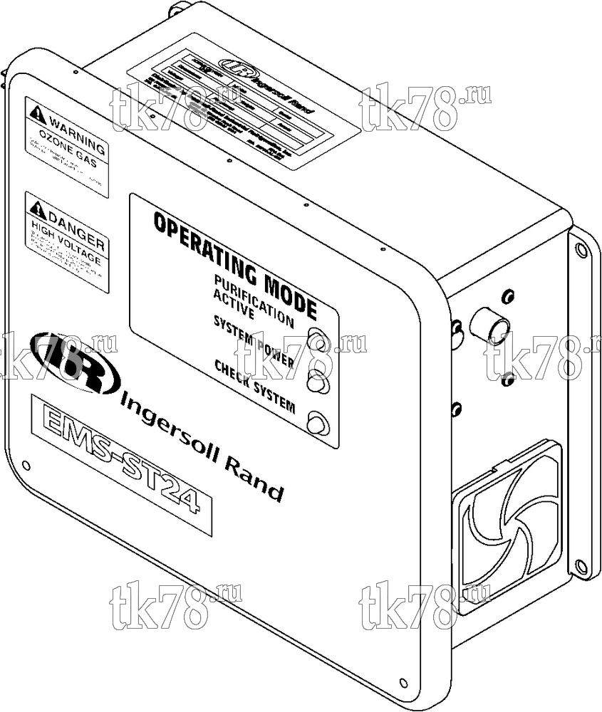 Каталог запчастей для Thermo King EMS-ST24 EMS-ST24 REFERENCE SHEET