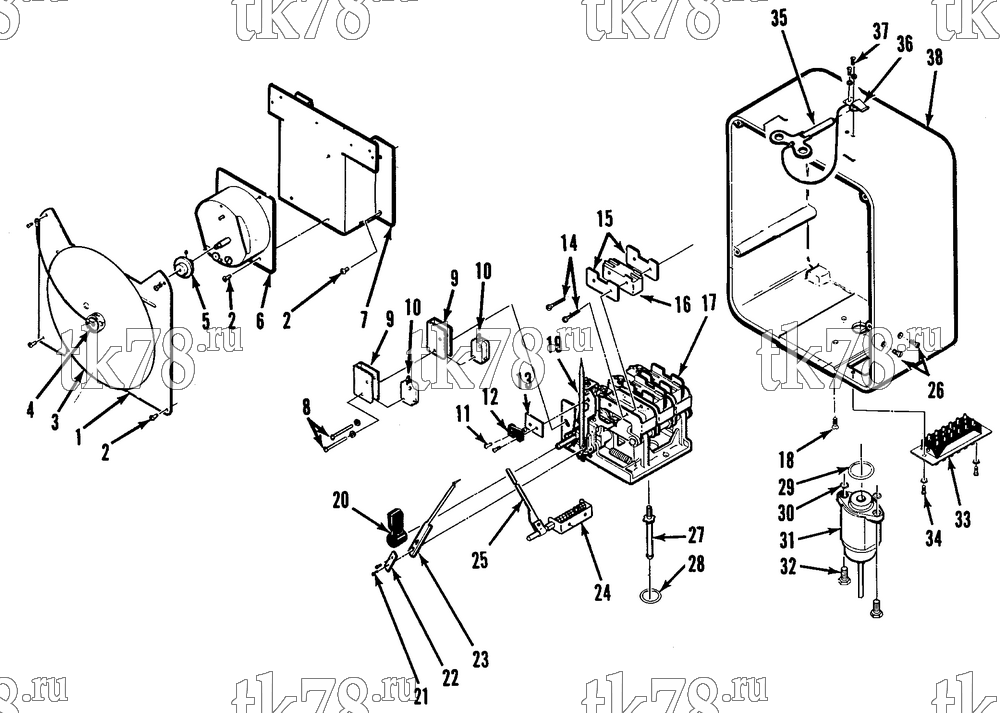 Каталог запчастей для Thermo King Recording Themostat & Thermometer THERMOSTAT ASSEMBLY - 14 DAY