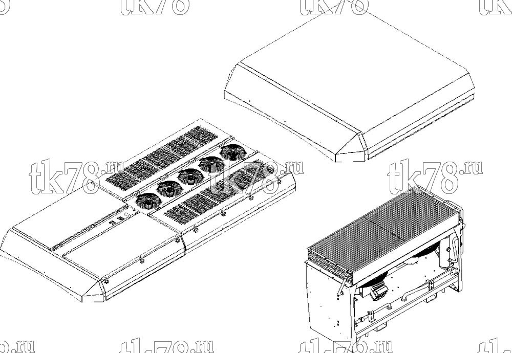 Каталог запчастей для Thermo King AT10-M19 AT10-M19 REFERENCE SHEET