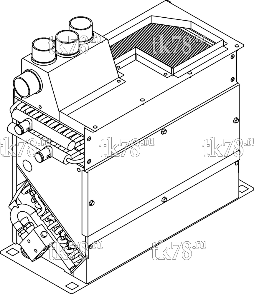 Каталог запчастей для Thermo King Front Box - Cool & Heat (600348) Front Box - Cool & Heat (600348) REFERENCE SHEET