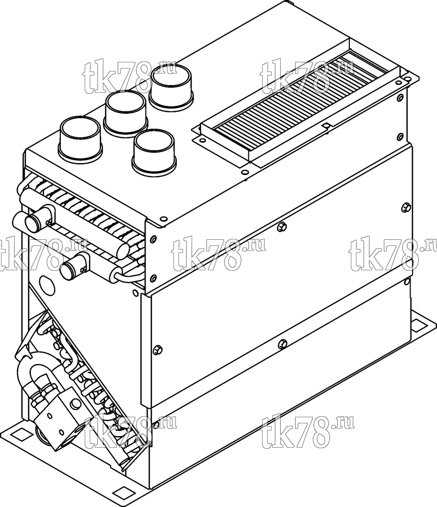 Каталог запчастей для Thermo King Front Box - Cool & Heat (600350) Front Box - Cool & Heat (600350) REFERENCE SHEET