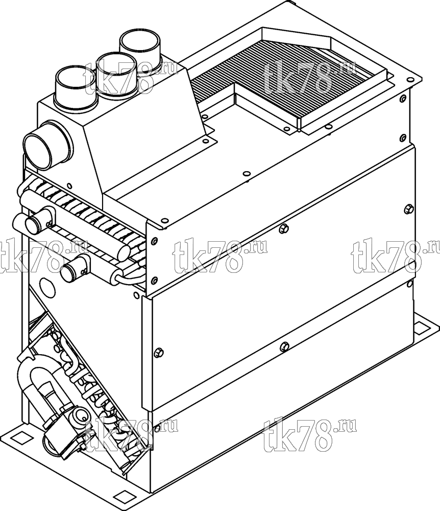Каталог запчастей для Thermo King  Front Box - Cool & Heat (600390) REFERENCE SHEET