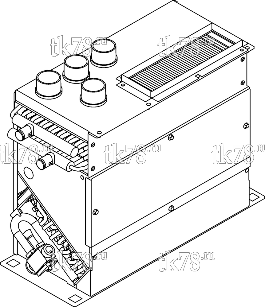 Каталог запчастей для Thermo King Front Box - Cool & Heat (600391) Front Box - Cool & Heat (600391) REFERENCE SHEET