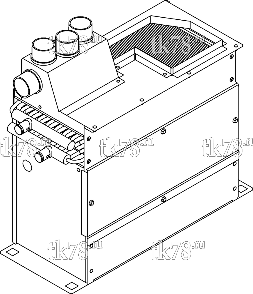 Каталог запчастей для Thermo King Front Box - Heat (600351) Front Box - Heat (600351) REFERENCE SHEET