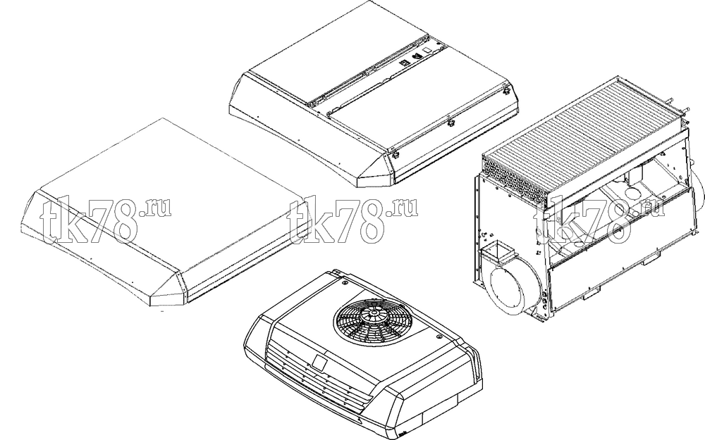 Каталог запчастей для Thermo King ATH-M1 ATH-M1 REFERENCE SHEET