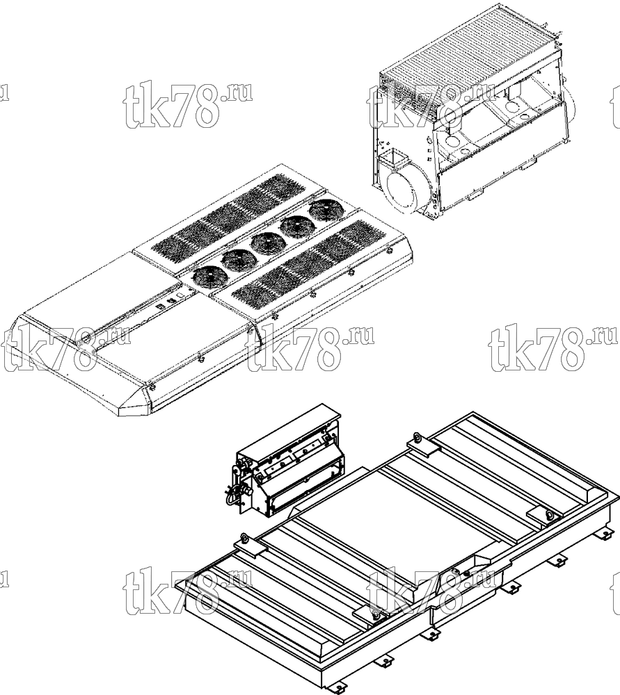 Каталог запчастей для Thermo King AT15-M15 AT15-M15 REFERENCE SHEET