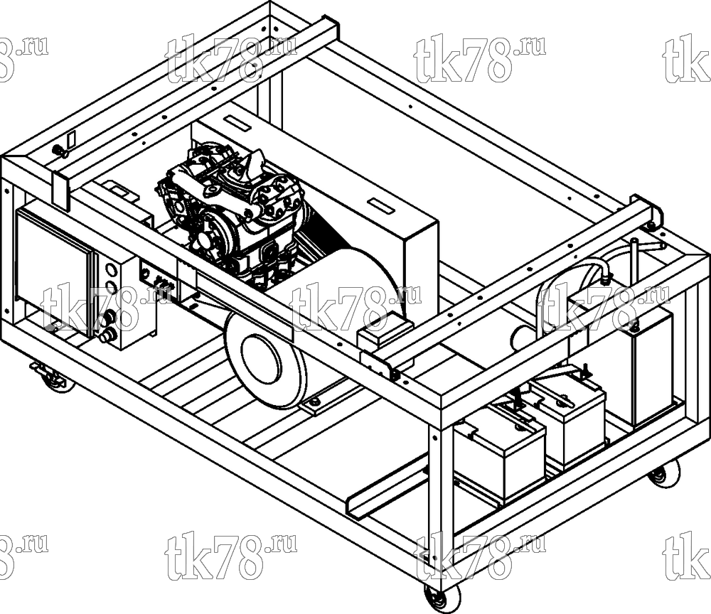Каталог запчастей для Thermo King T-Series Bus Recip Simulator Training Unit T-SERIES BUS SIMULATOR TRAINING SERIES REFERENCE SHEET