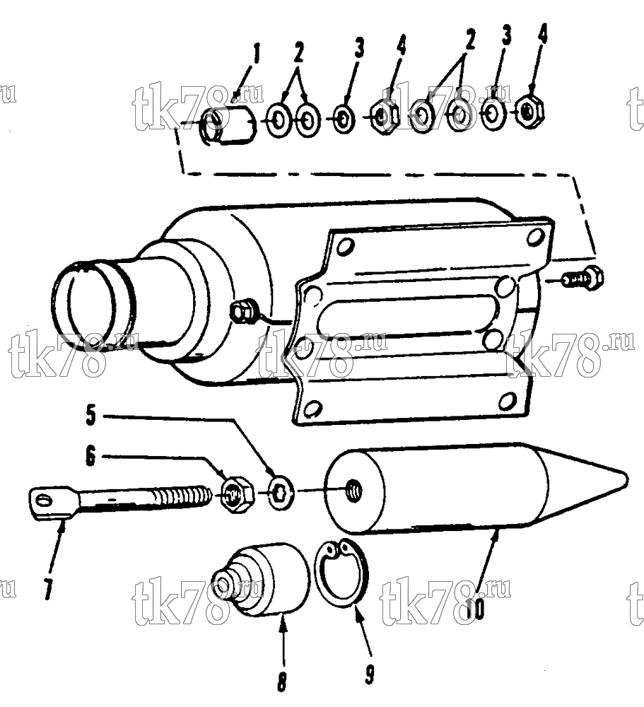 Каталог запчастей для Thermo King  SOLENOID GROUP (24V)