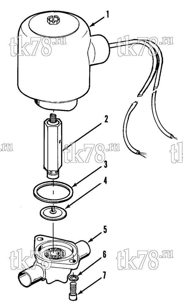 Каталог запчастей для Thermo King XMT M1 SOLENOID VALVE ASSEMBLY