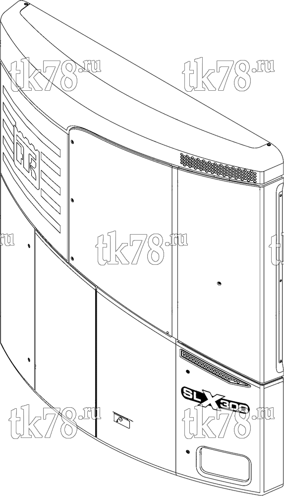 Каталог запчастей для Thermo King SLX 300 SLX 300 REFERENCE SHEET