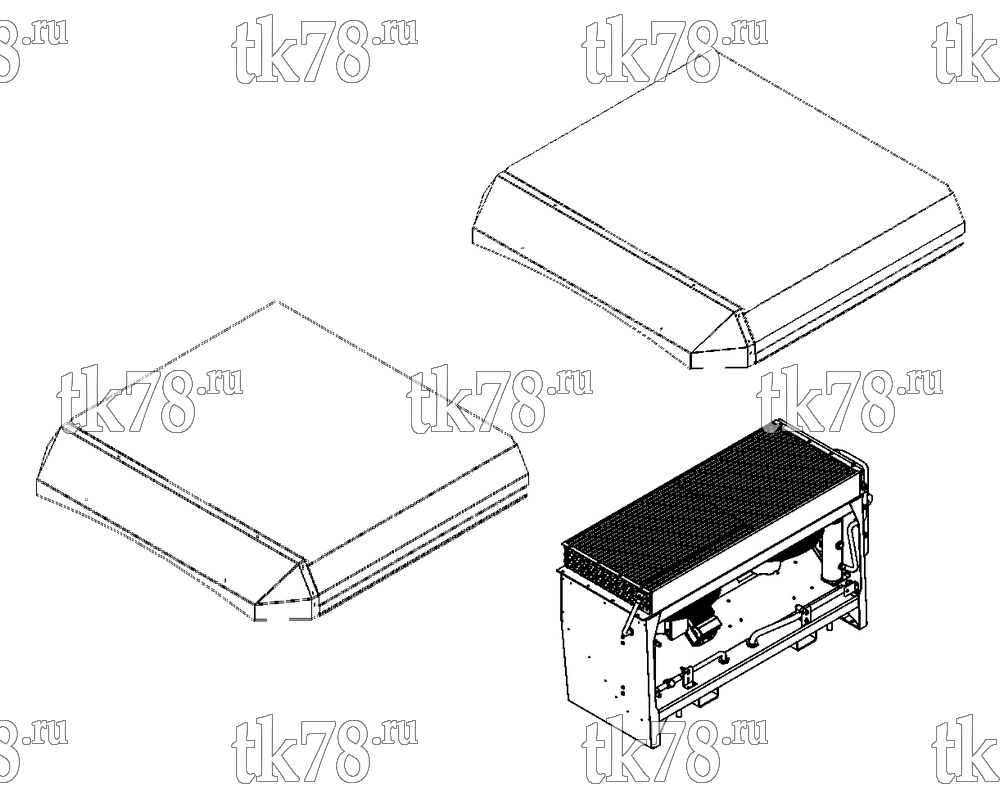 Каталог запчастей для Thermo King  AT10-M21 & M21A REFERENCE SHEET