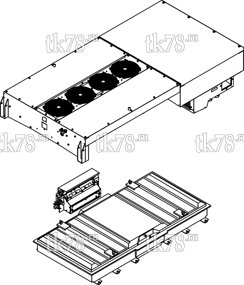 Каталог запчастей для Thermo King RLF1-M17 RLF1-M17 REFERENCE SHEET