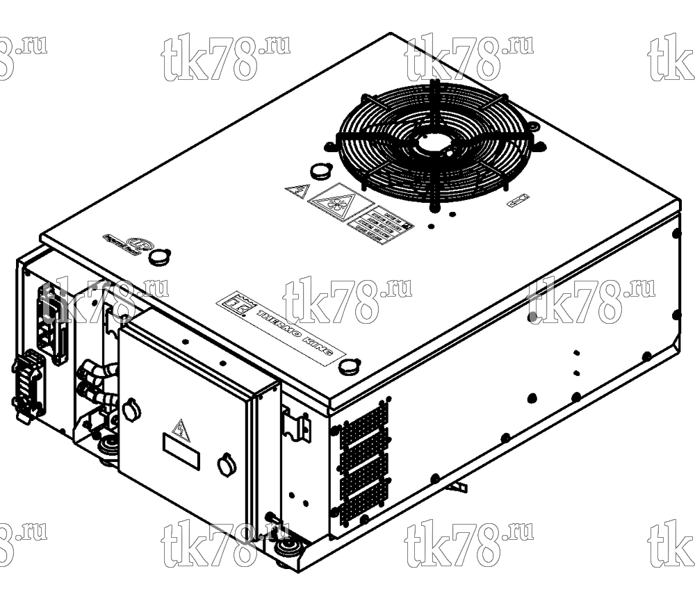 Каталог запчастей для Thermo King RAC 40 TNN1 RAC 40 TNN1 REFERENCE SHEET