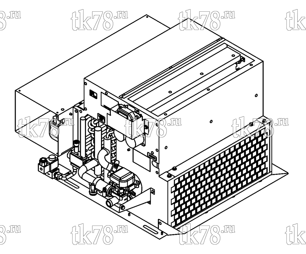 Каталог запчастей для Thermo King Front Box MILLEN 600455 FRONT BOX MILLEN 600455 REFERENCE SHEET