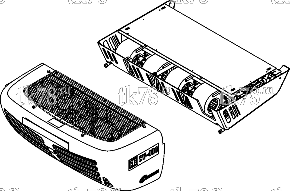Каталог запчастей для Thermo King SV-400 SV-400 REFERENCE SHEET