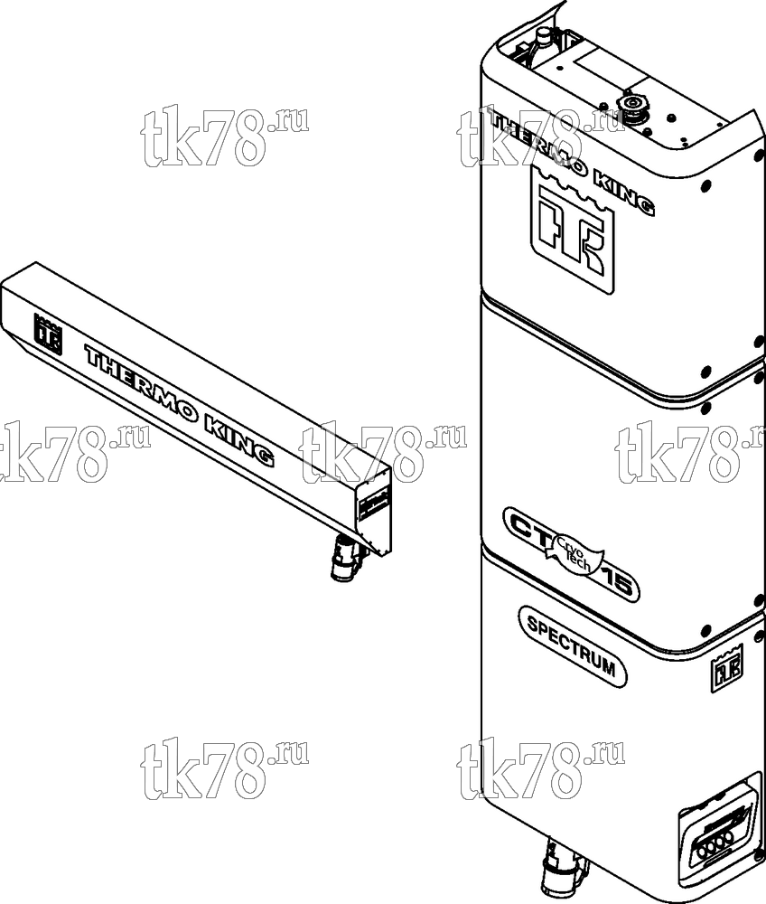 Каталог запчастей для Thermo King CT-10 & CT-15 SR-3 CT-10 & CT-15 SR-3 REFERENCE SHEET