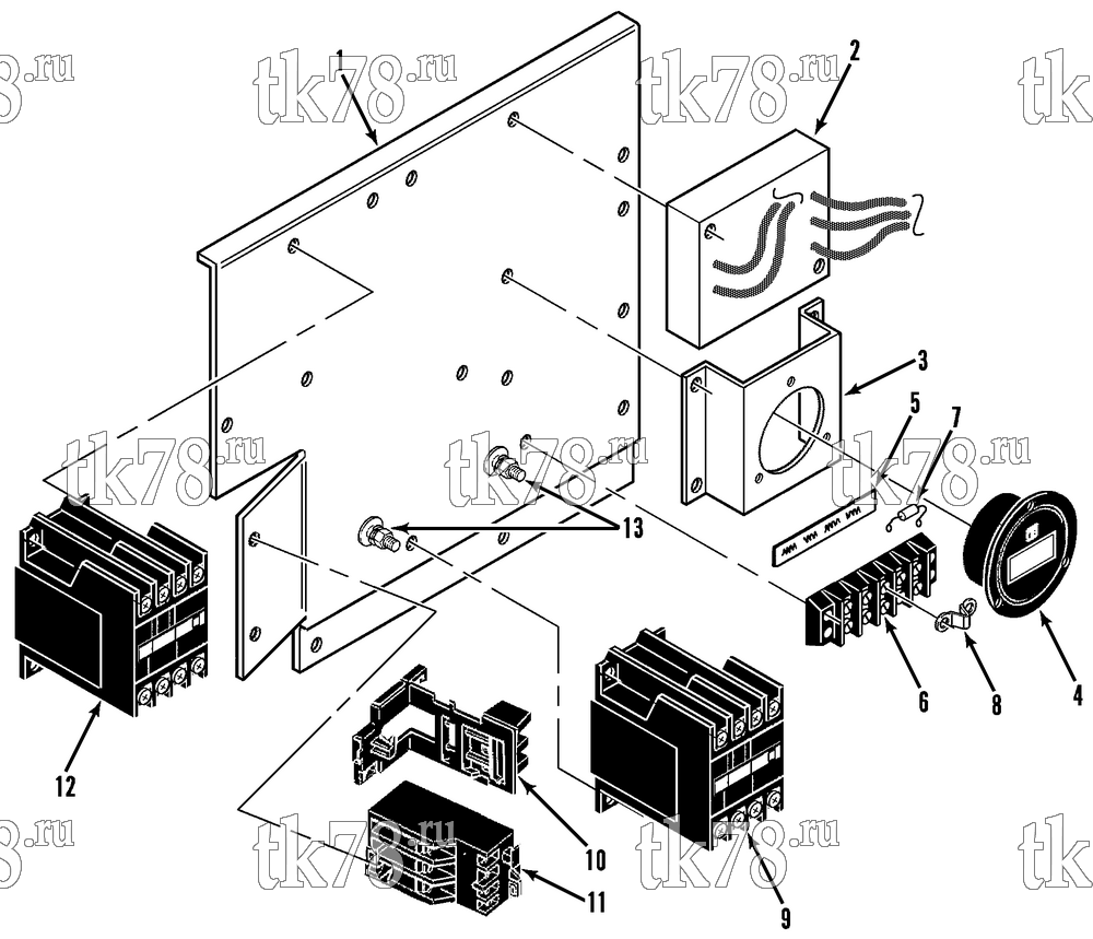 Каталог запчастей для Thermo King  LINESTARTER TRAY