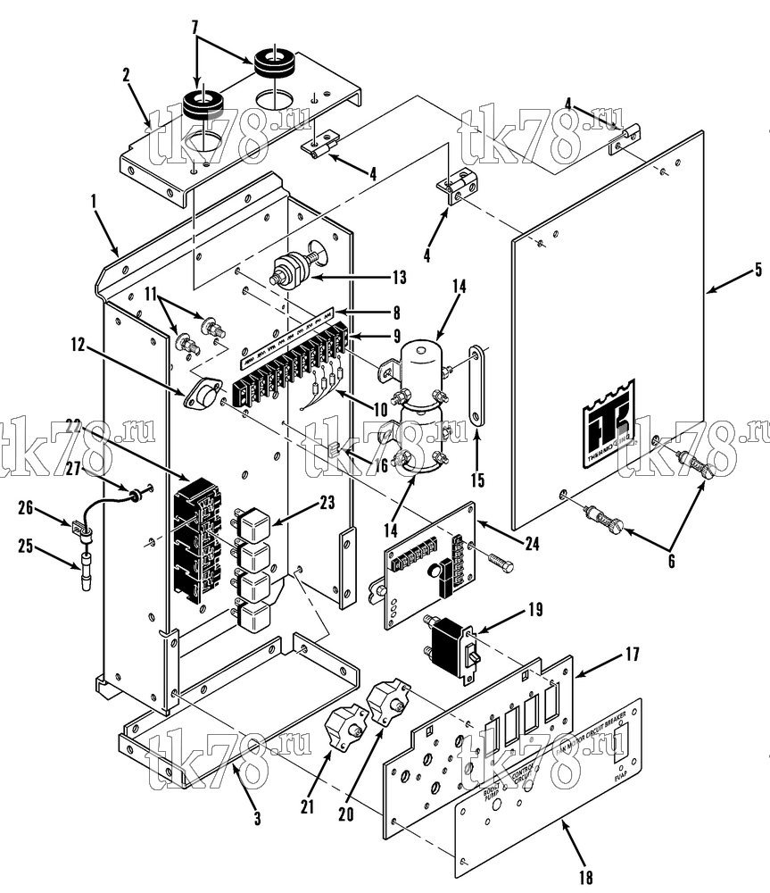 Каталог запчастей для Thermo King  EVAPORATOR CONTROL BOX