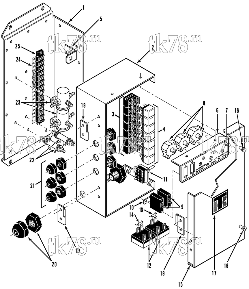 Каталог запчастей для Thermo King  CONDENSER CONTROL BOX