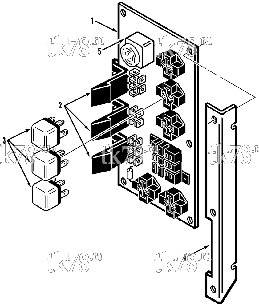Каталог запчастей для Thermo King PGM MAX & PGM-II MAX REMOTE BOX BOARD