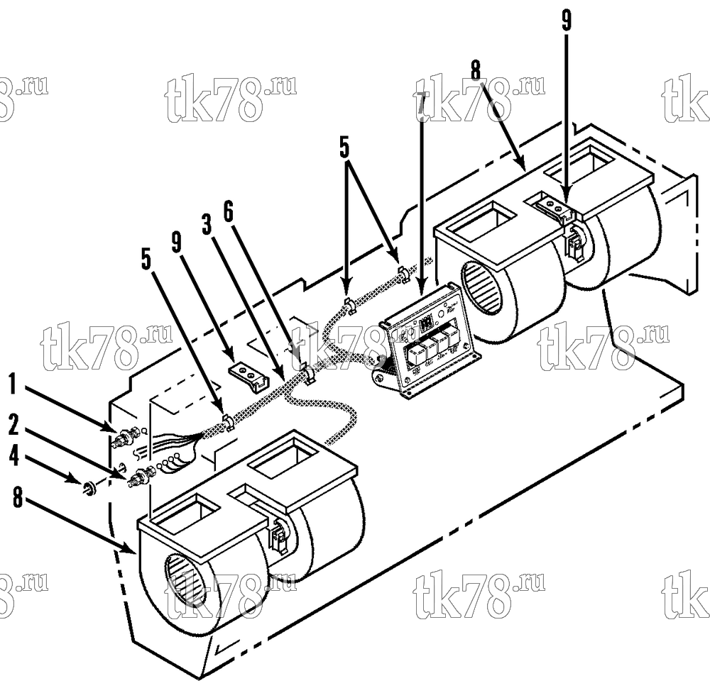 Каталог запчастей для Thermo King  ELECTRICAL GROUP