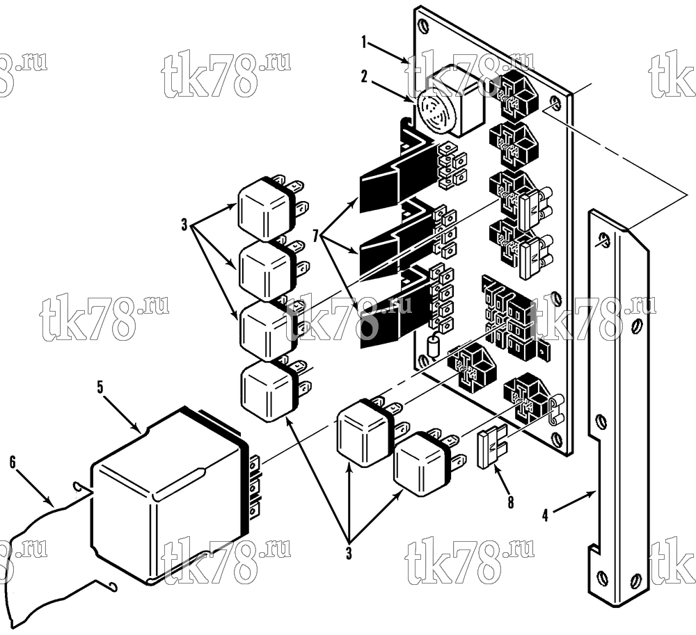 Каталог запчастей для Thermo King  CYCLE SENTRY BOARD