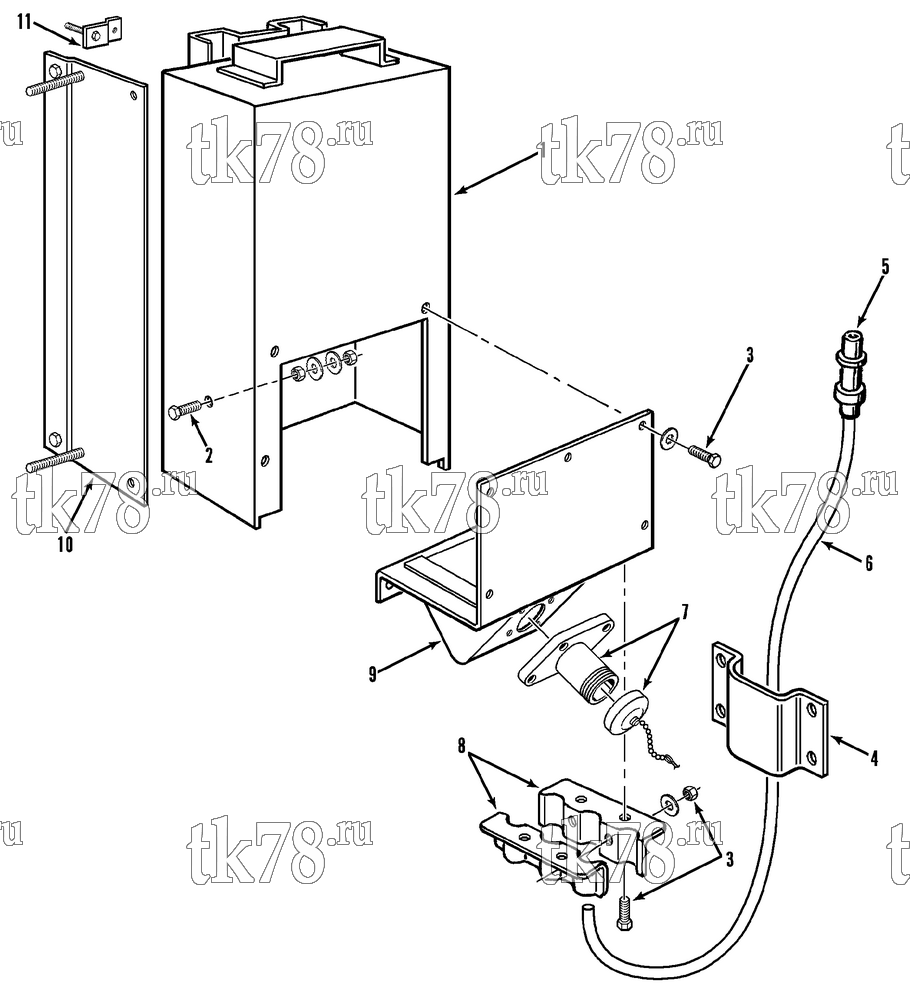 Каталог запчастей для Thermo King CF-II M35 & M35A Prepared for Matson TRANSFORMER GROUP