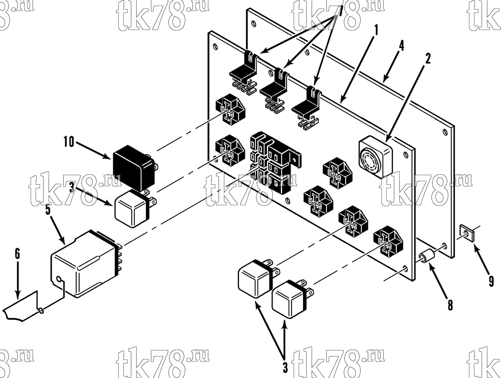 Каталог запчастей для Thermo King  CYCLE SENTRY BOARD